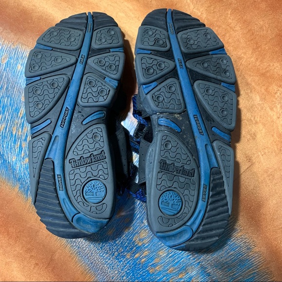 Timberland River Water sandals Blue black adjustable straps size 8 - Picture 7 of 8